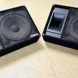 Yamaha Club Series Floor Monitor Or Front End Speaker Cabinets