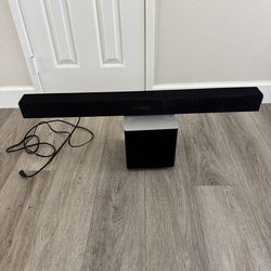 VIZIO 2.1 Sound Bar with Wireless Subwoofer – Sub Needs Power Cord”