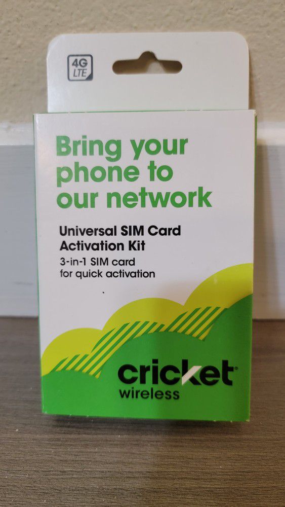 (NEW) Cricket SIM Card
