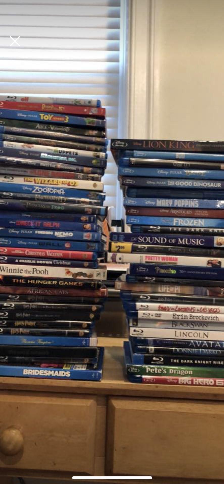 Assorted Blu-Ray Disc Collection