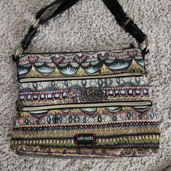 SAK Roots Coated Canvas Purse