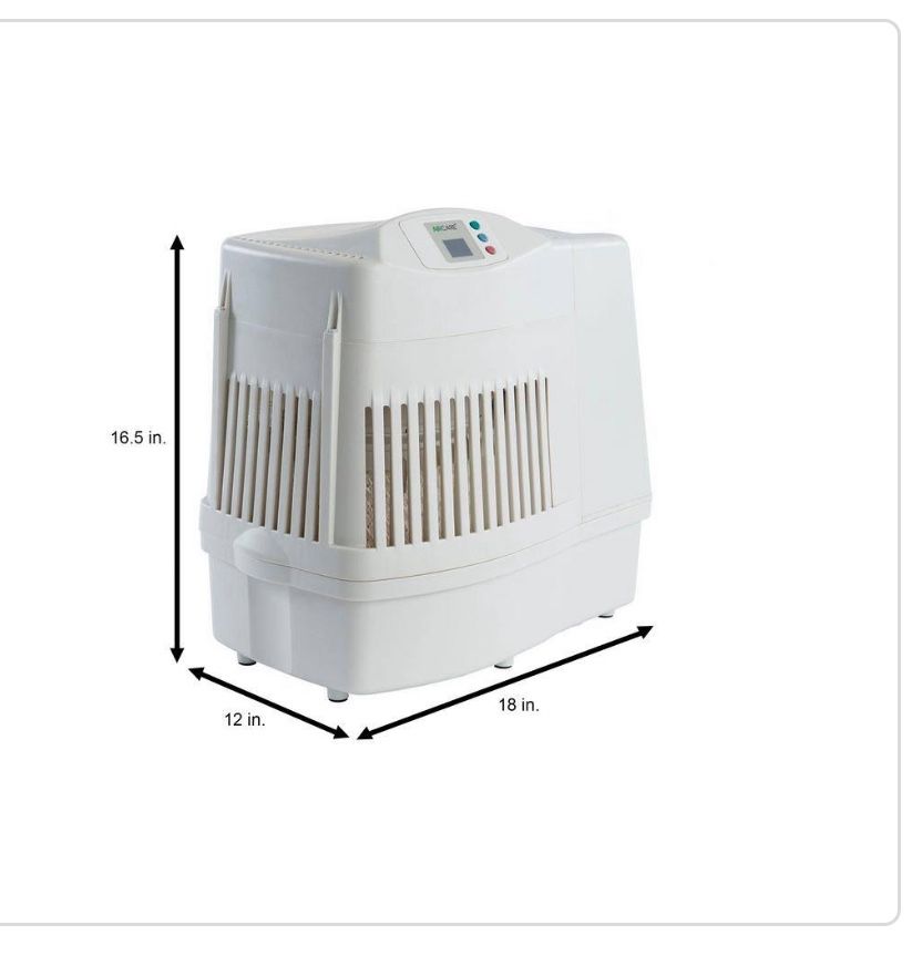 AIRCARE 2.5 Gal. Evaporative Humidifier for 2,600 sq. ft