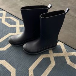 Cat & Jack Navy Blue Rain Boots  Size 13