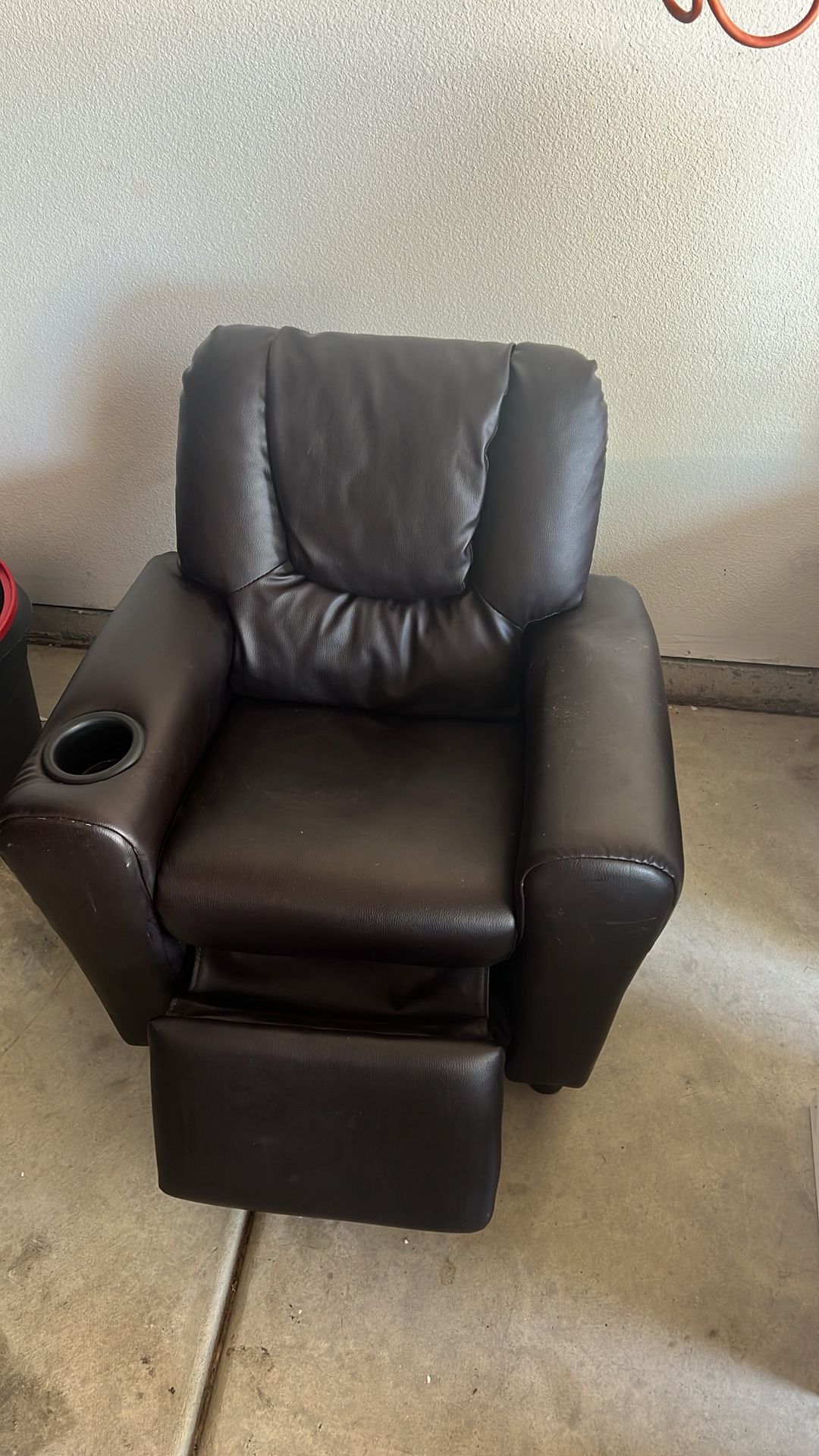 Brown Recliner Couch For Toddler
