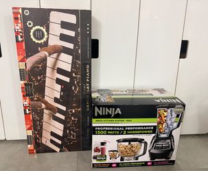 Ninja Mega Kitchen 1500W 72oz 4 Functions Smoothies Processing Dough Drinks - Brand New and unused