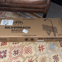 Silverback Basketball Led Hoop Light Cracked  Lens