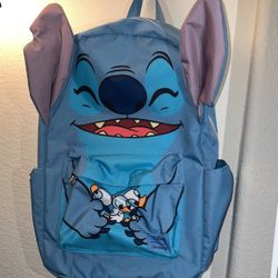Stitch With Duckies Loungefly Backpack