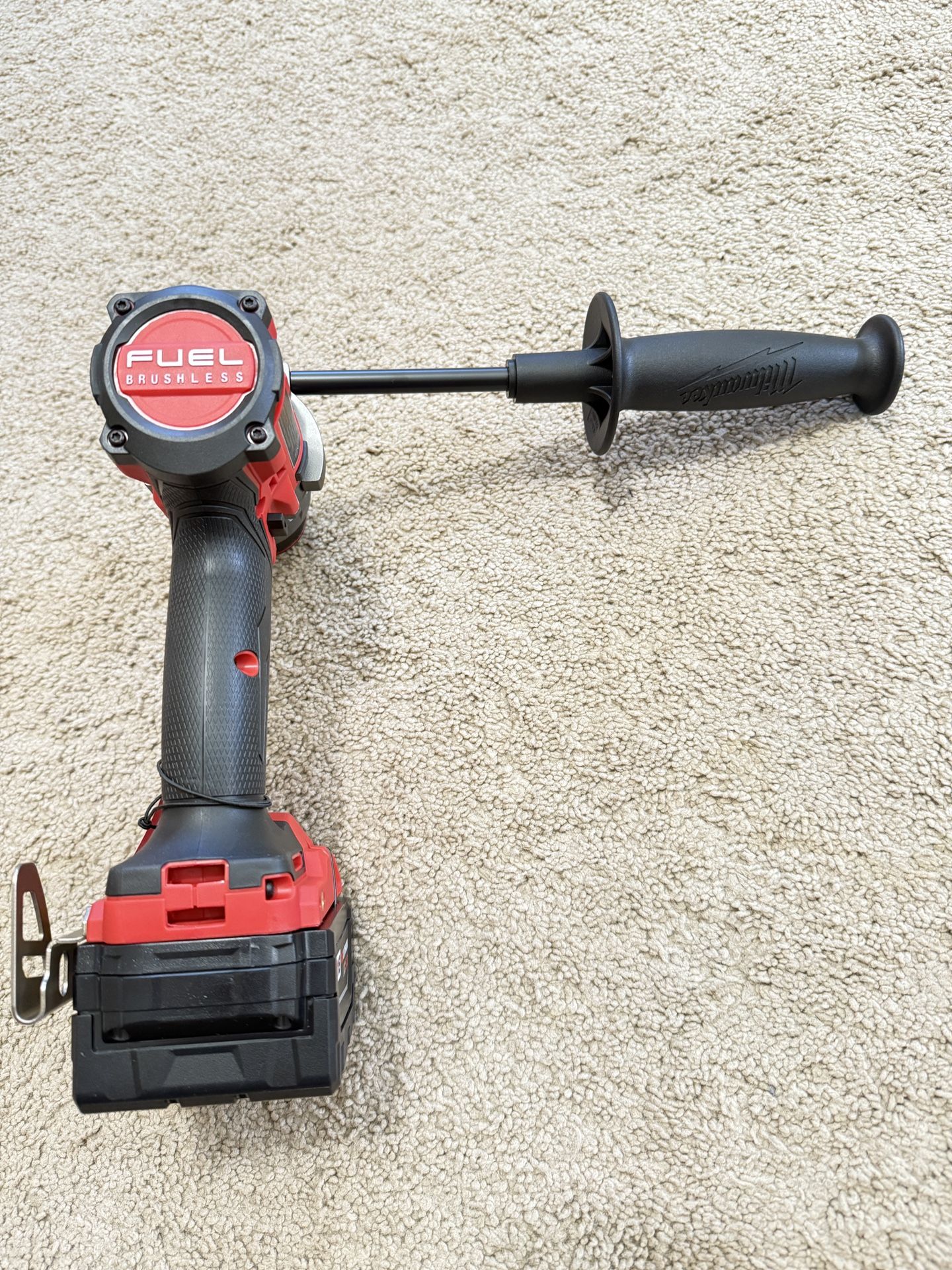 Milwaukee M18 FUEL Cordless 1/2 in. Hammer Drill Driver Kit with an XC 5.0 Ah Battery