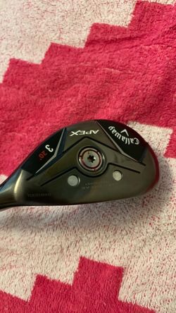 Callaway APEX 3/20* hybrid with Catalyst 70 6.0 stiff Graphite shaft Excellent condition