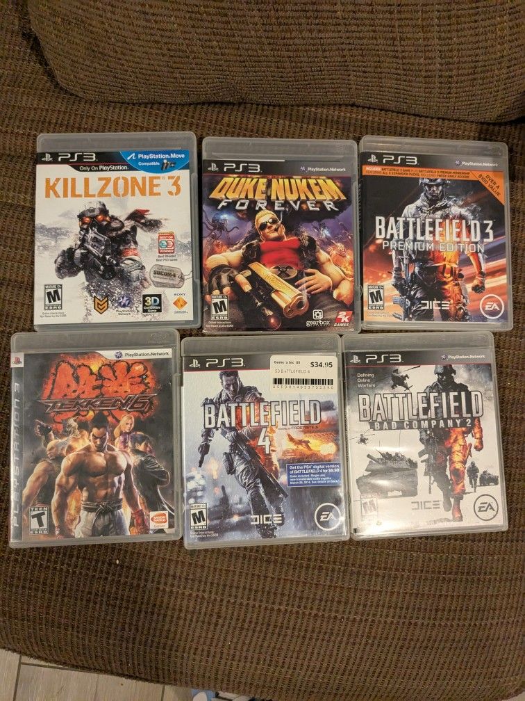 PlayStation 3 PS3 Game Lot