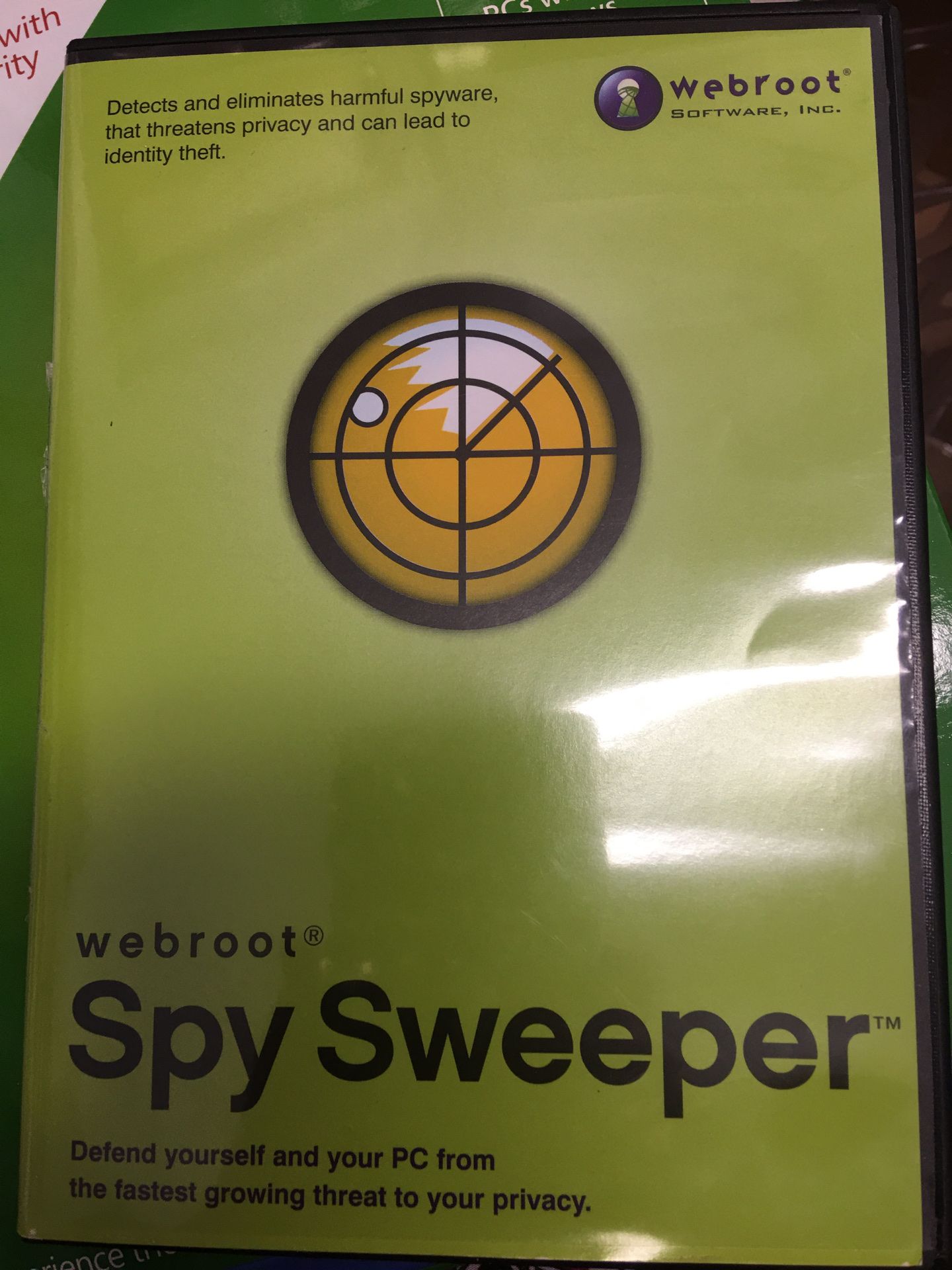 Webroot Spy Sweeper , detects, quarantines, and deleted