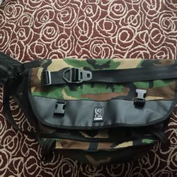 Camo CHROME messenger Bag 