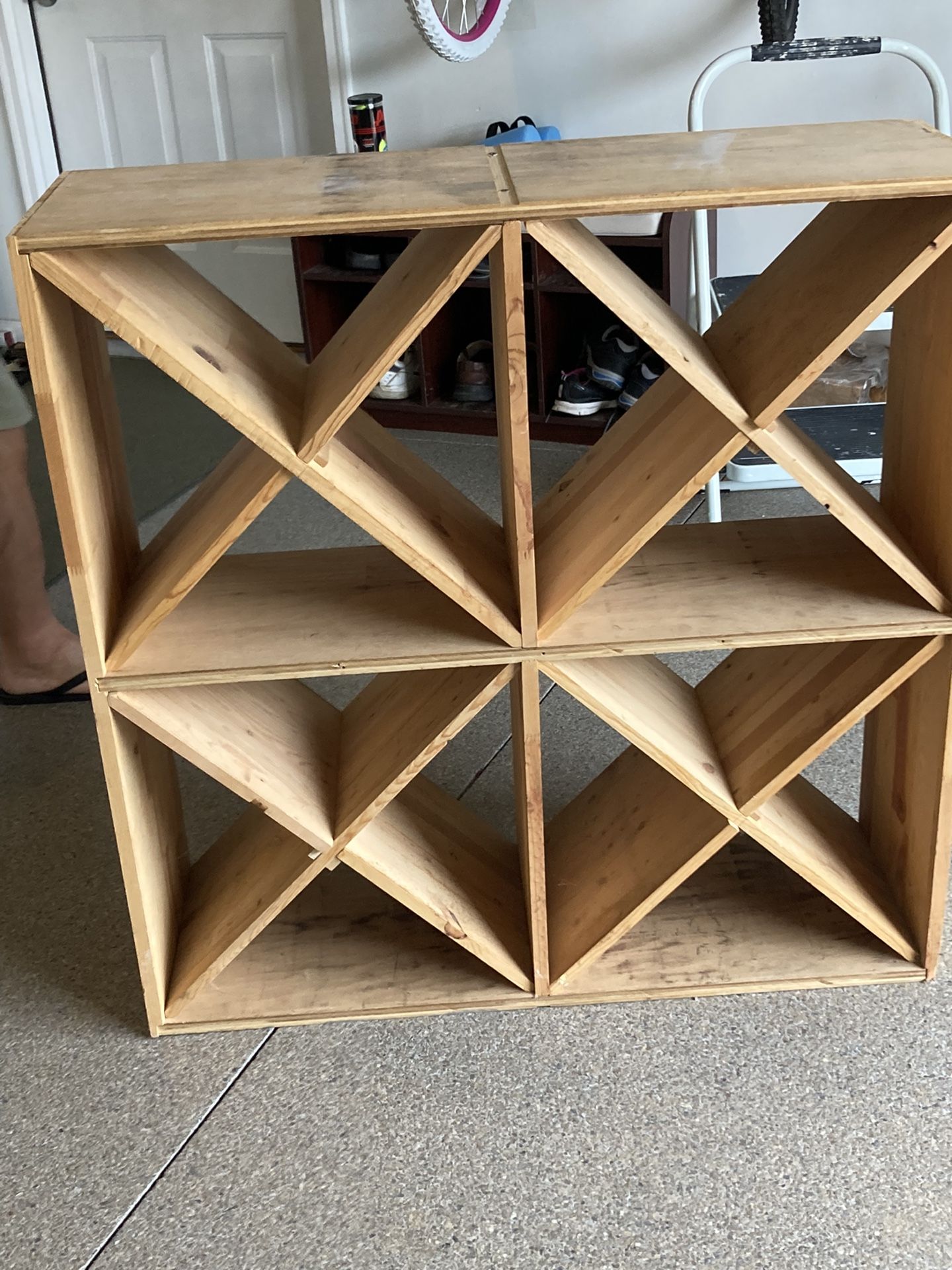 Unfinished Wine Rack
