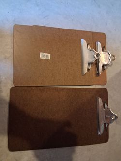 Heavy Duty  Hardboard Clipboards