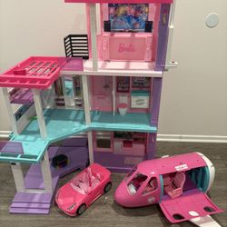 Barbie Dollhouse dream house With Lights And Sounds 