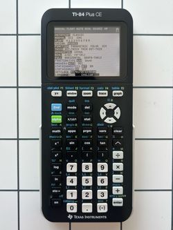 TI-84 Plus CE Graphing Calculator