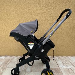 For Sale: Doona Car Seat & Stroller (Greyhound) - All-in-One Travel System 