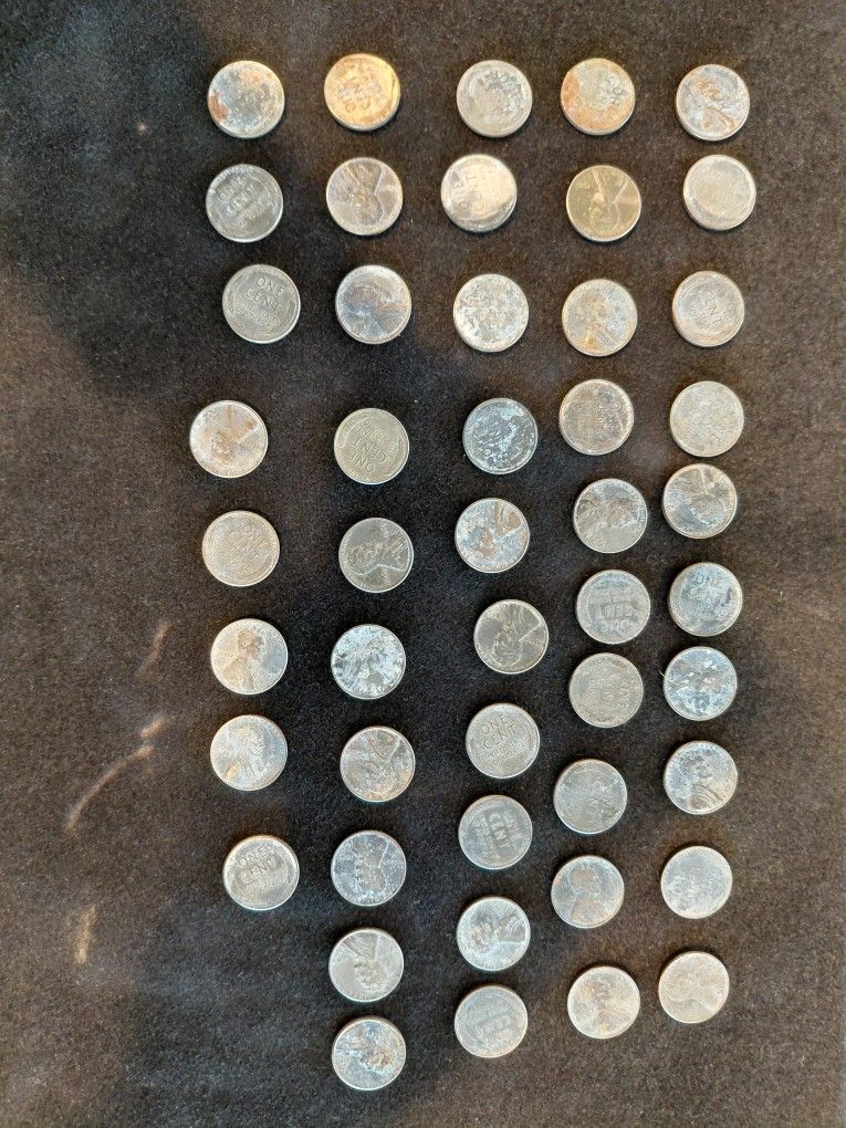 1943 Steel Pennies