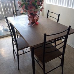 Dining Table, Chairs 