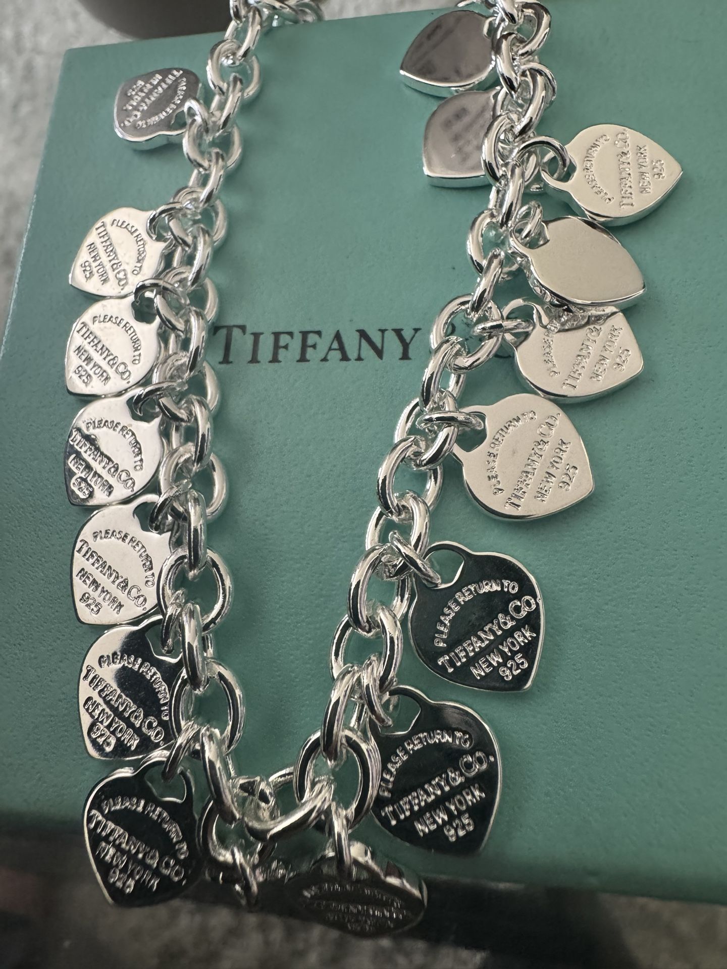 Multi Heart Tiffany &Co Bracelet