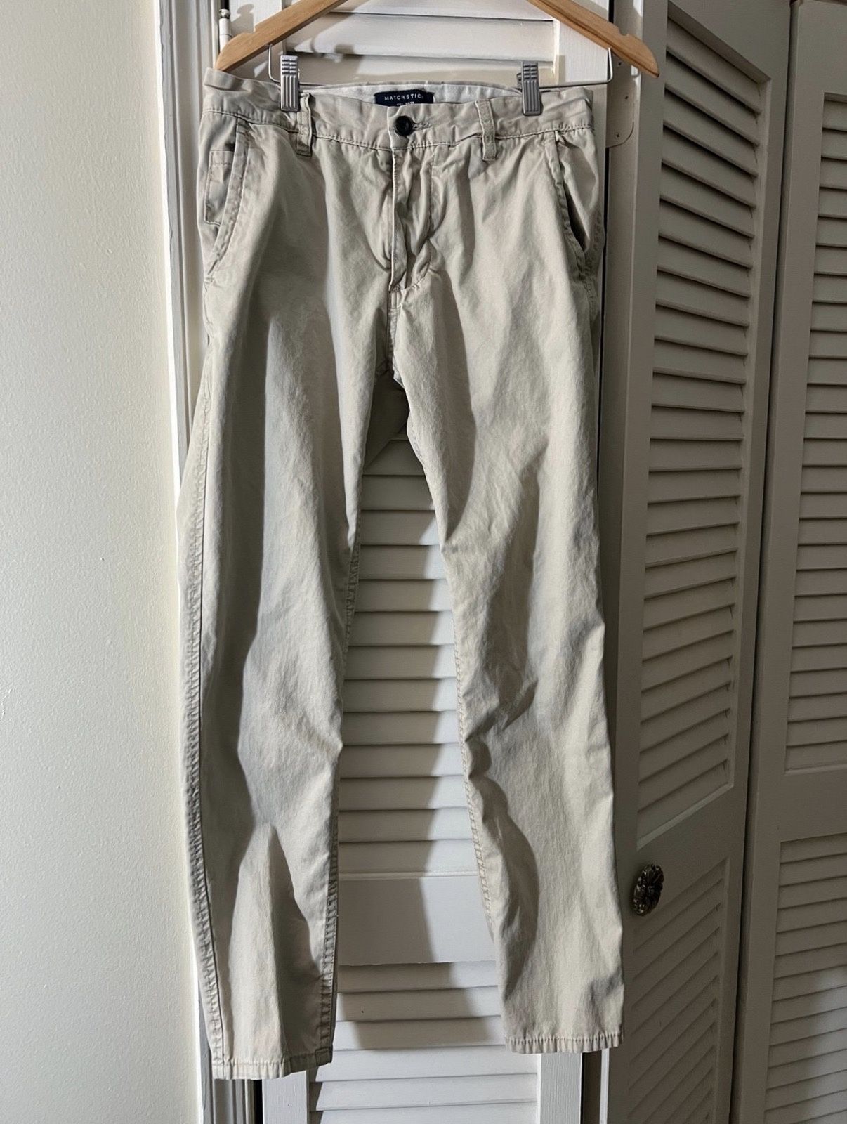 Matchstick Men’s Khaki Pants