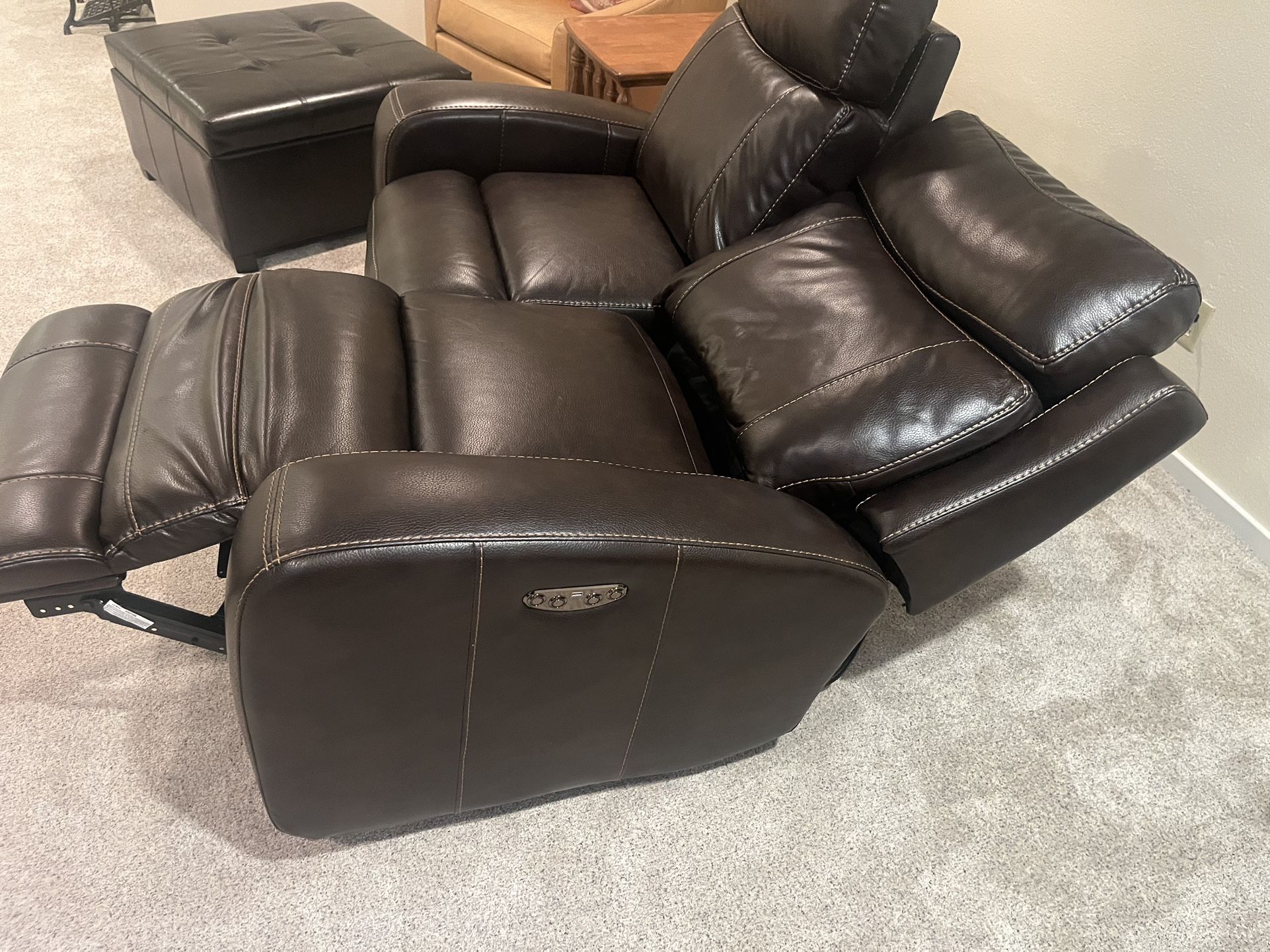 Brown Leather Chair