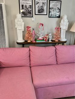 Pink Sleeper Sectional Couch – Mercury Row Reade