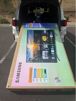 85 TV Samsung smart 4K HDTV $55 down on Financing six month warranty free delivery
