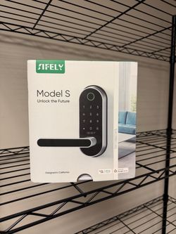 Built-in WiFi Fingerprint Smart Door Lock with Handle & Keypad