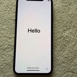 MINT Condition iPhone X– 64GB (Unlocked) – Black - Like new