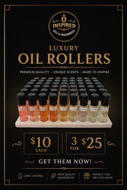Inspired Luxury Fragrance Rollers.