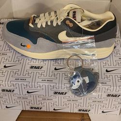 Nike x Kasina Air Max 1 SP Won-Ang Particle Grey DQ8475-001 Men's Shoes Sneaker
