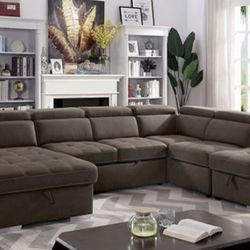 Sectional Convertible Sofa Bed