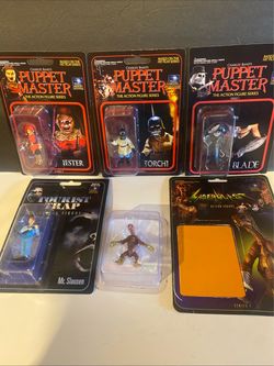 Puppet Master Blade Torch Tourist Trap Laser Blast Horror SyFy Full Moon figs.
