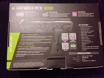 MSI NVIDIA GeForce RTX 3050 6GB GPU