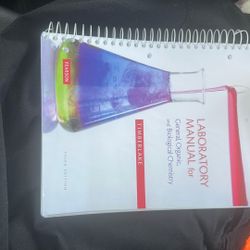 Laboratory Manual for General, Organic and Biological Chemistry 