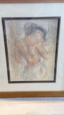 Gary Benfield Signed Limited Edition Lithographs — “L’Amour” (A/P) & “Purity” (275/450) — Matched Pair, Framed