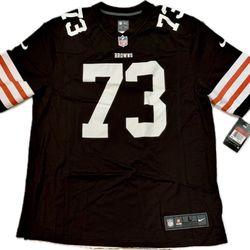 Nike Authentic- On Field Jersey (Joe Thomas) Cleveland Browns- Size Men Large (New with tags).