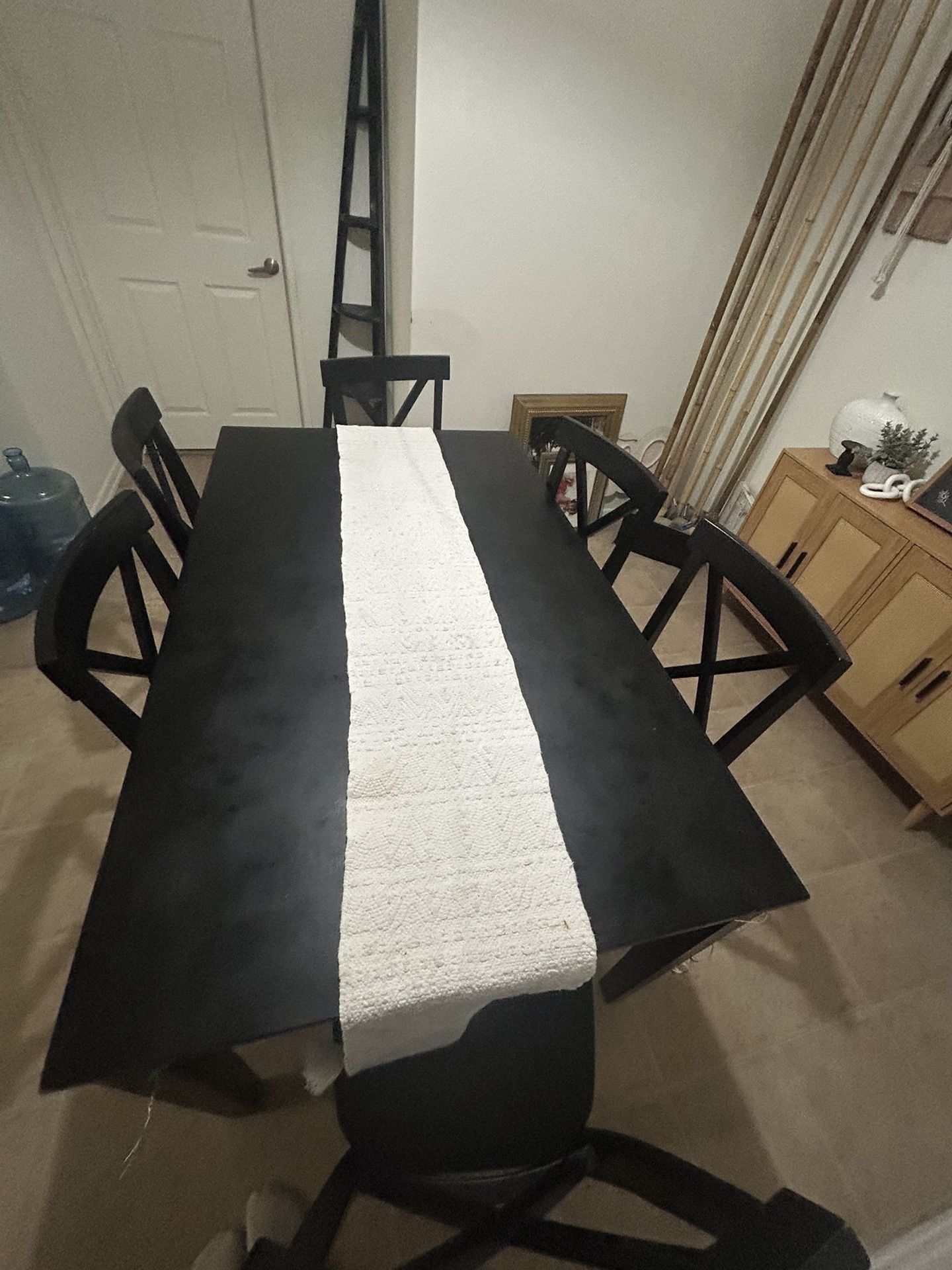 Black Dining Table