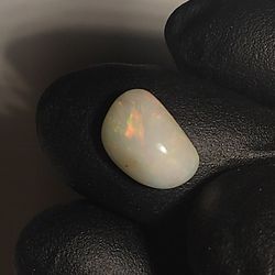 White Base Natural Opal 