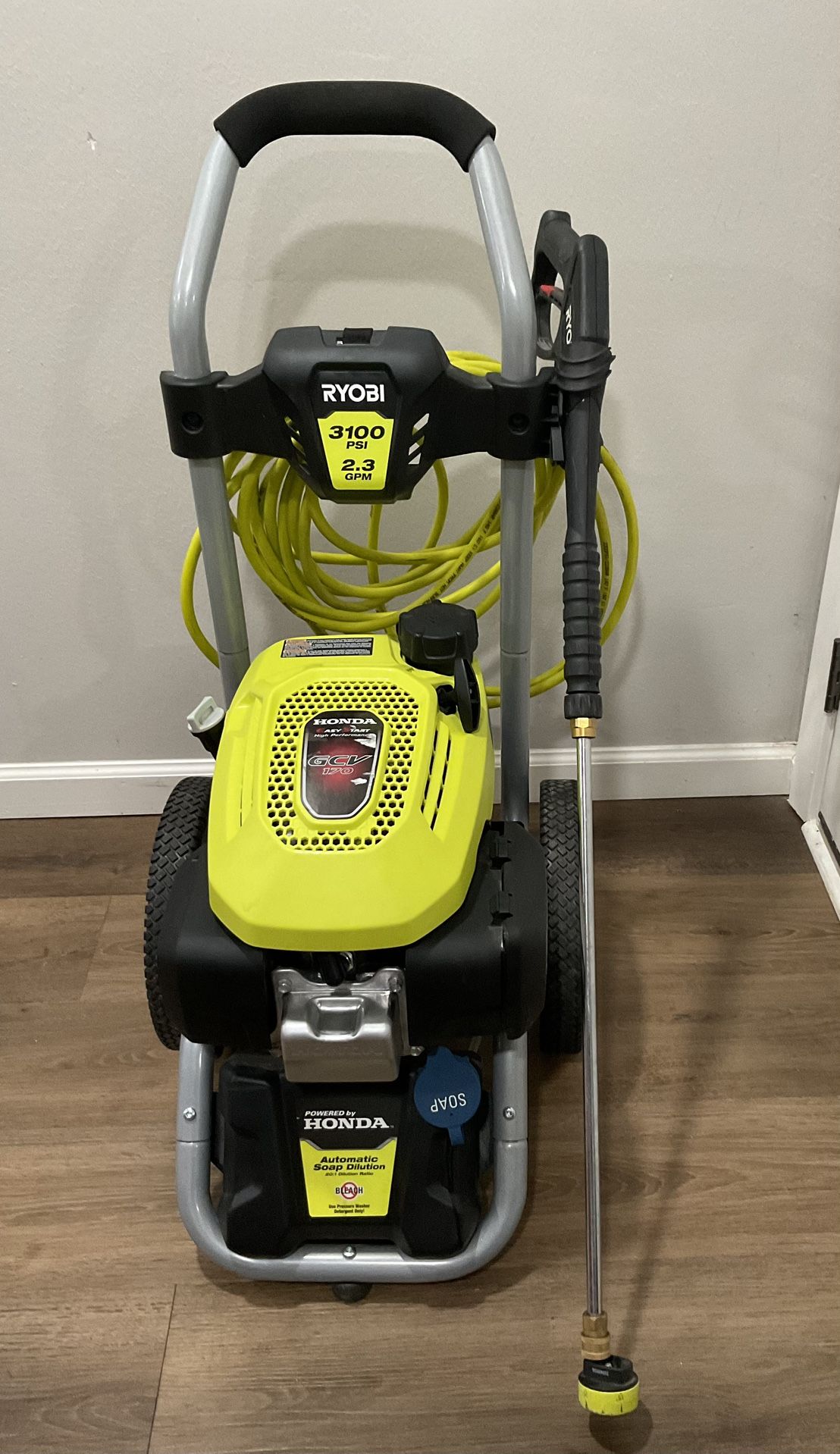 Ryobi 3100 PSI Gas Power Washer