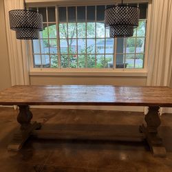 Solid Wood Dining Table