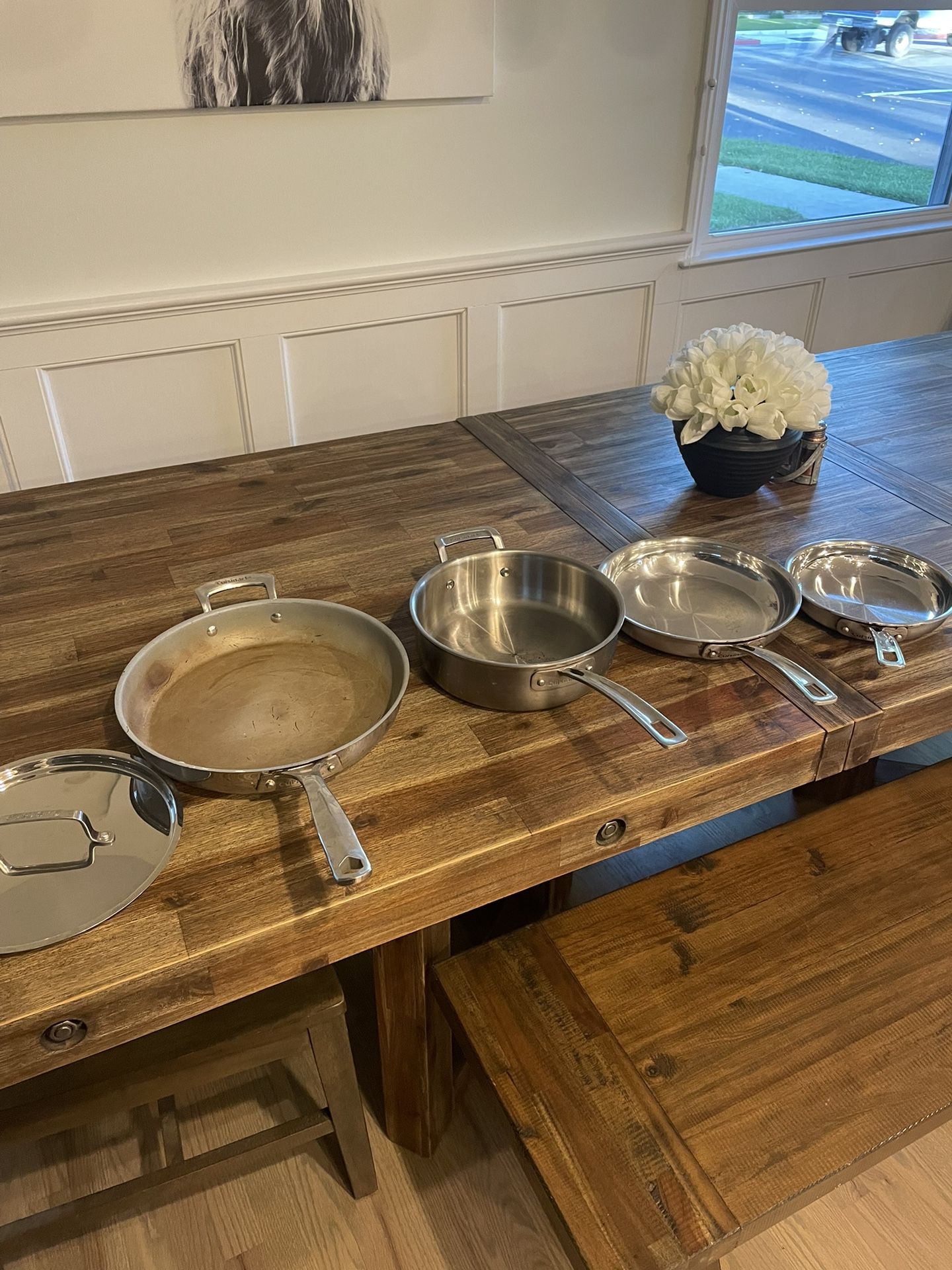 4 Cuisinart Pans