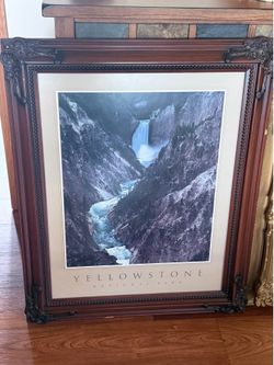 Yellowstone framed wall art
