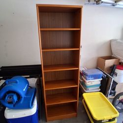 Hardwood Bookshelves