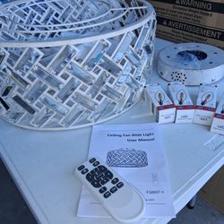 Ceiling Fan With Lights Brand New $70 No More No Less