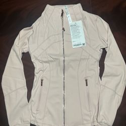Blush/Light Pink Lululemon Define Jacket