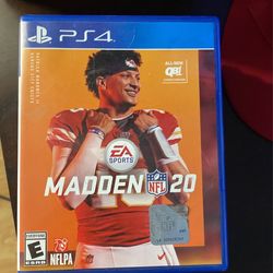 Madden 20 Playstation 4 Game