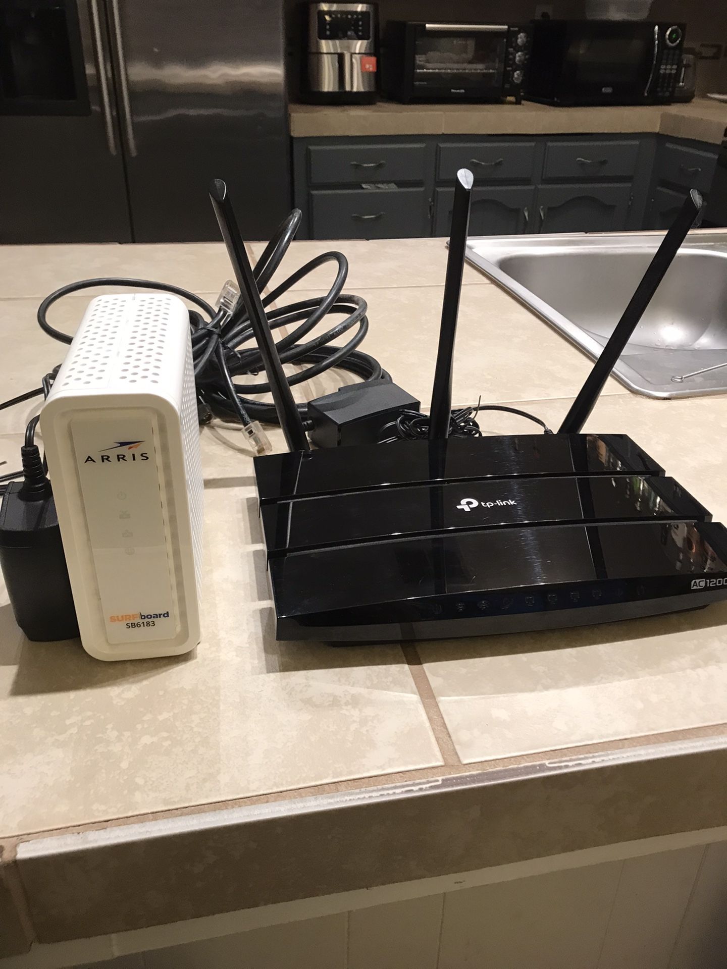 Home WiFi Setup Modem And Router