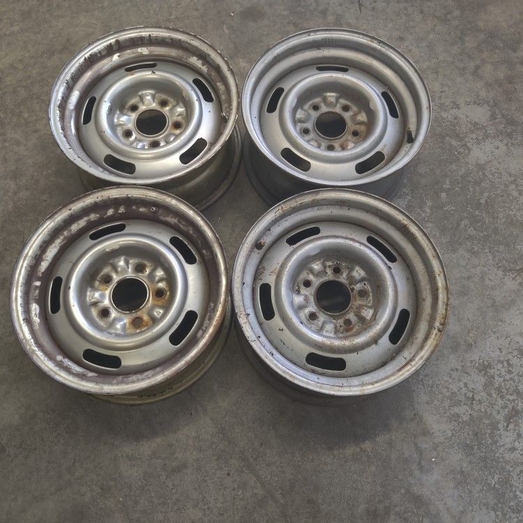 15x7 FW Code Chevy Rally Wheels